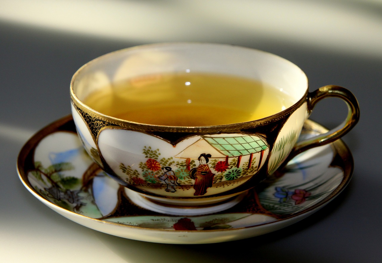 taza de té japonesa