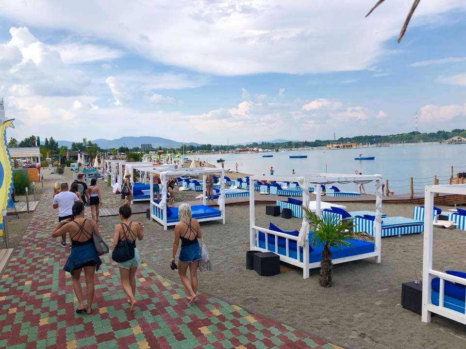 Hungary beach Budapest open summer