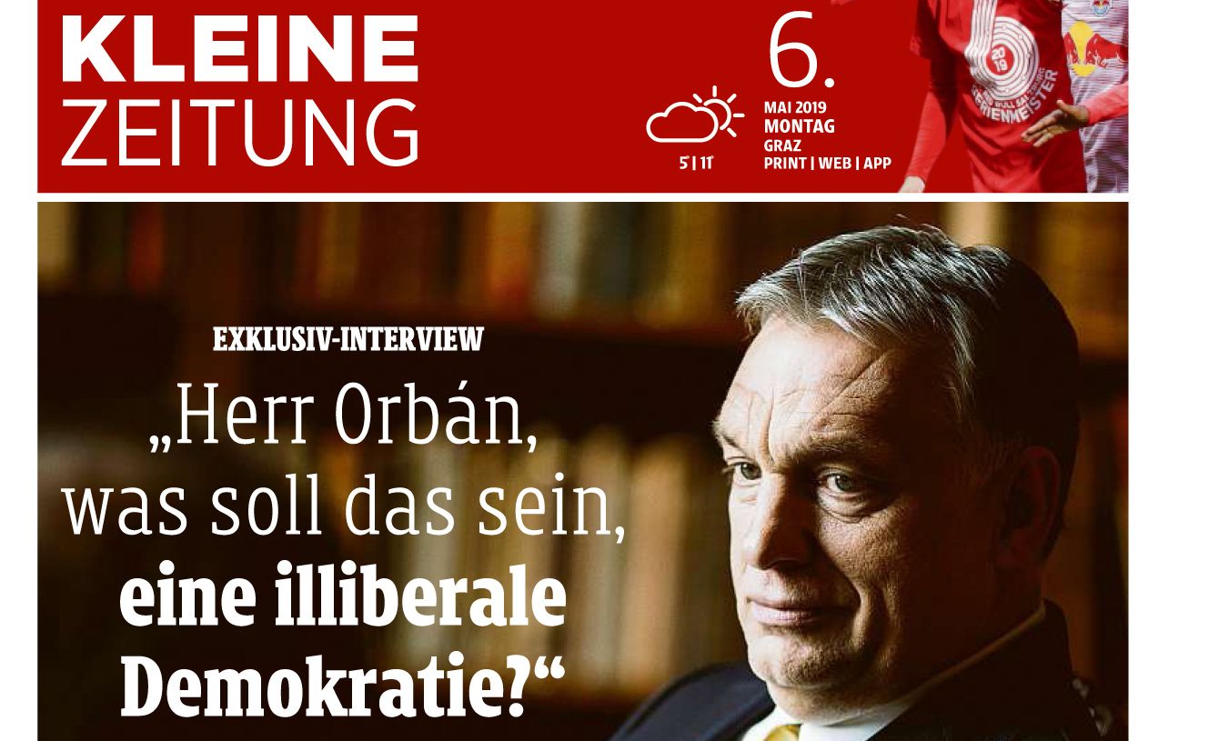 Орбан Kleine Zeitung
