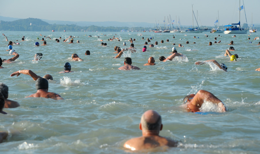 Cross-Balaton swim