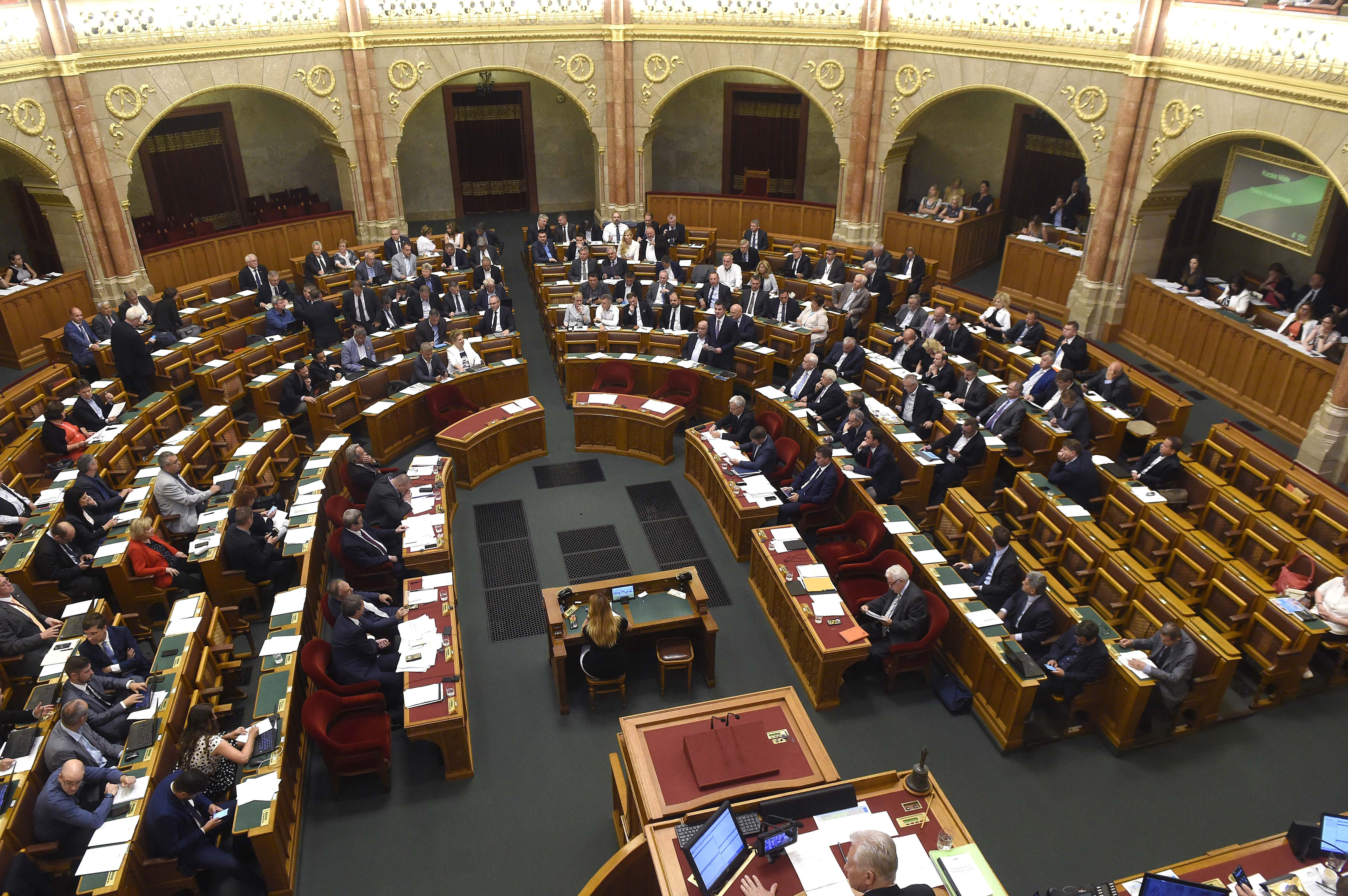 Hungarian parliament