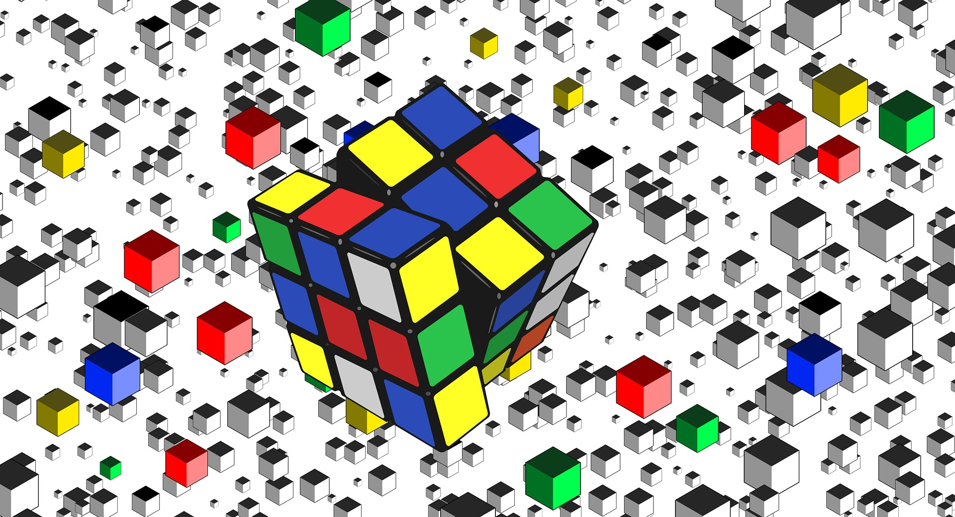 Invención húngara del cubo de Rubik