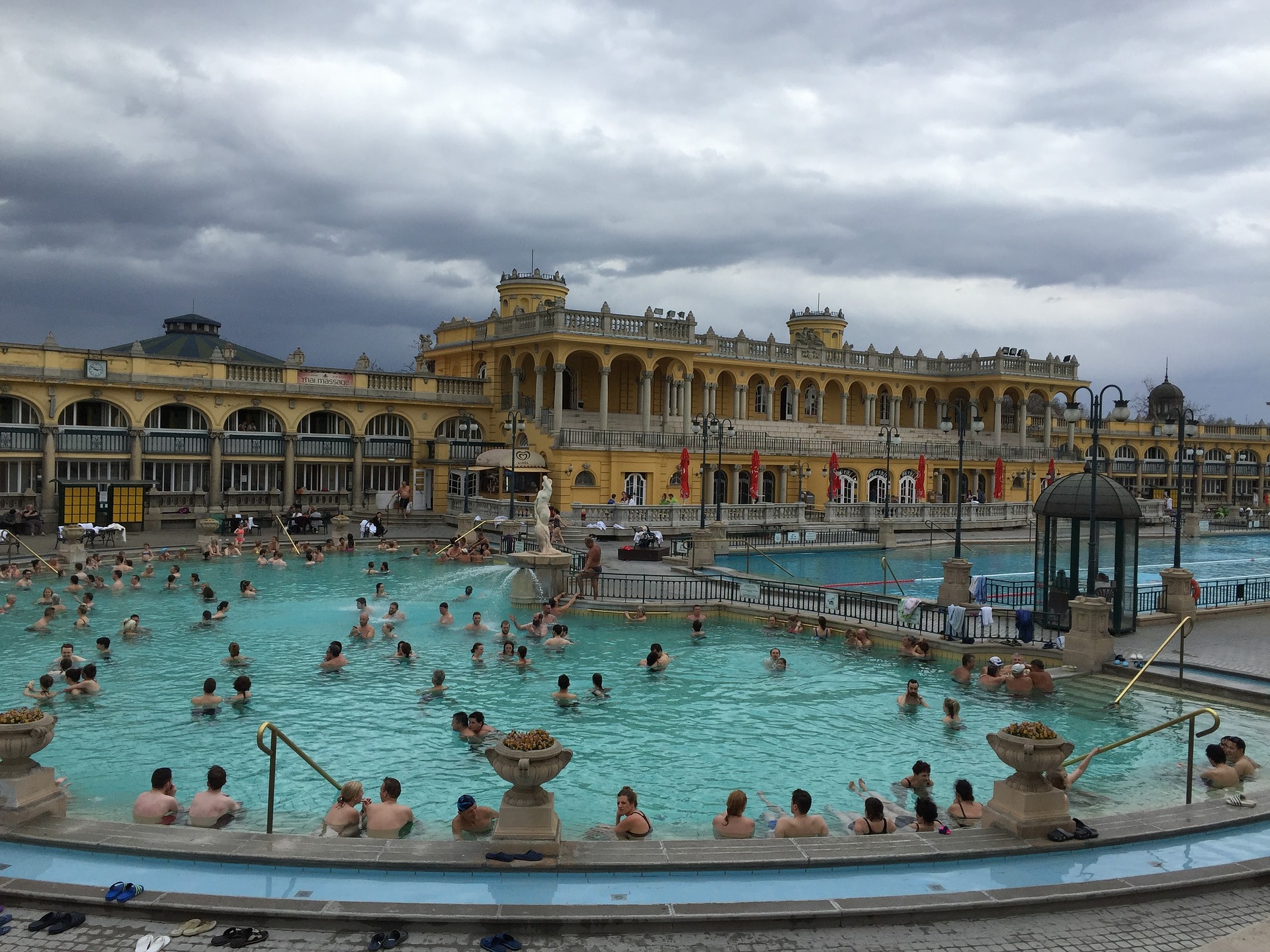 Термальні ванни Сечені, Будапешт, Угорщина