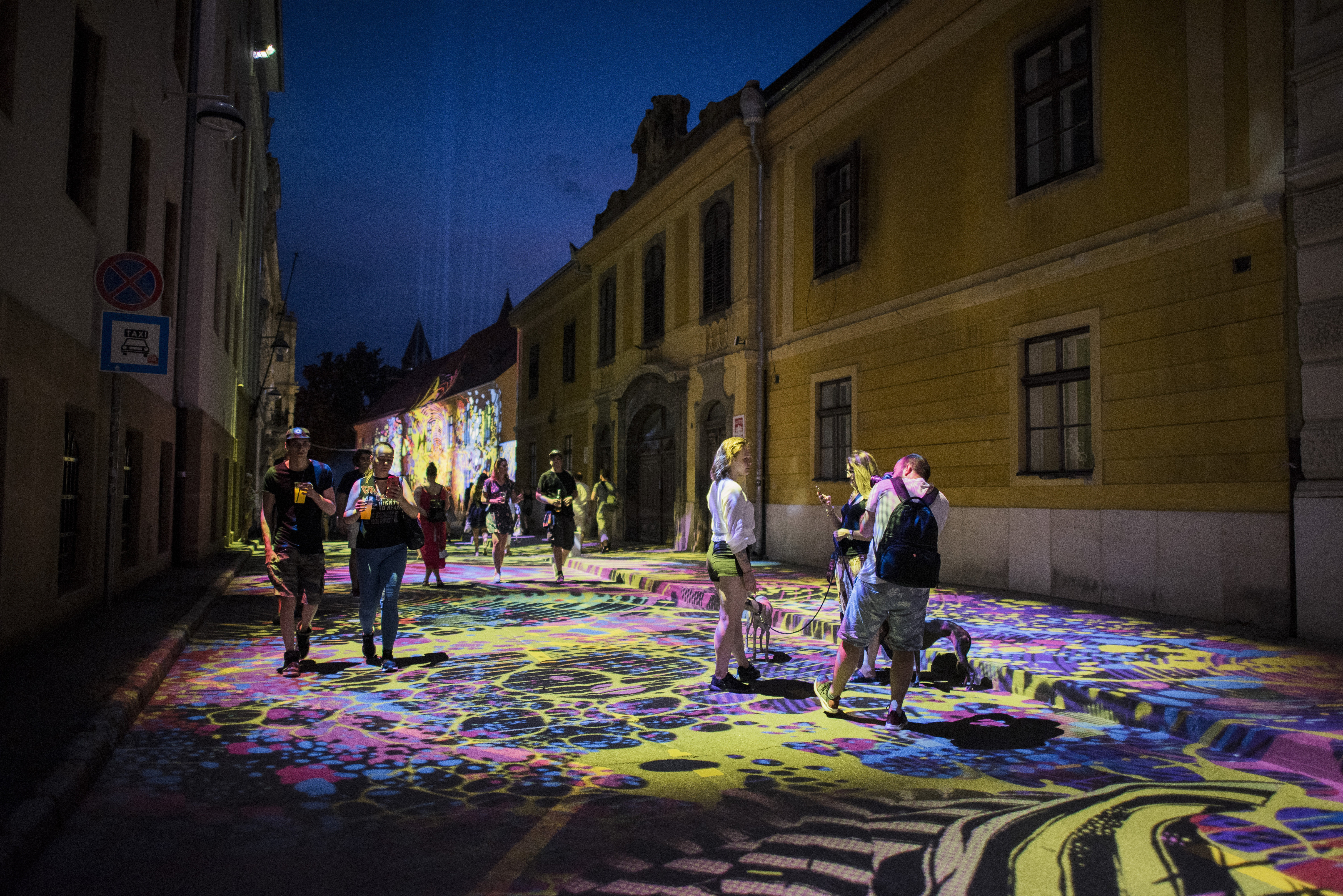 Festival světla Zsolnay v Pécsi