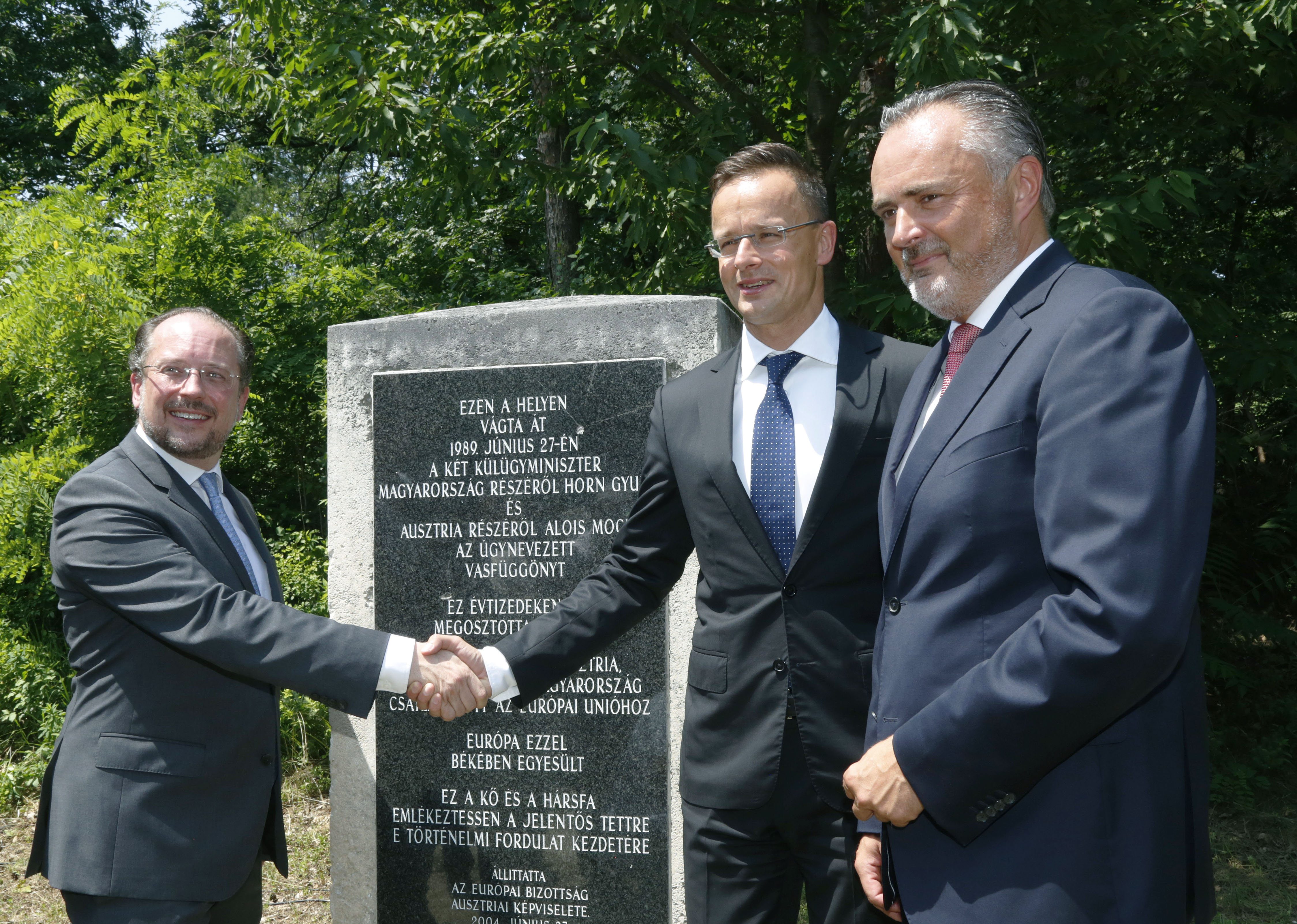 hungary austria iron curtain