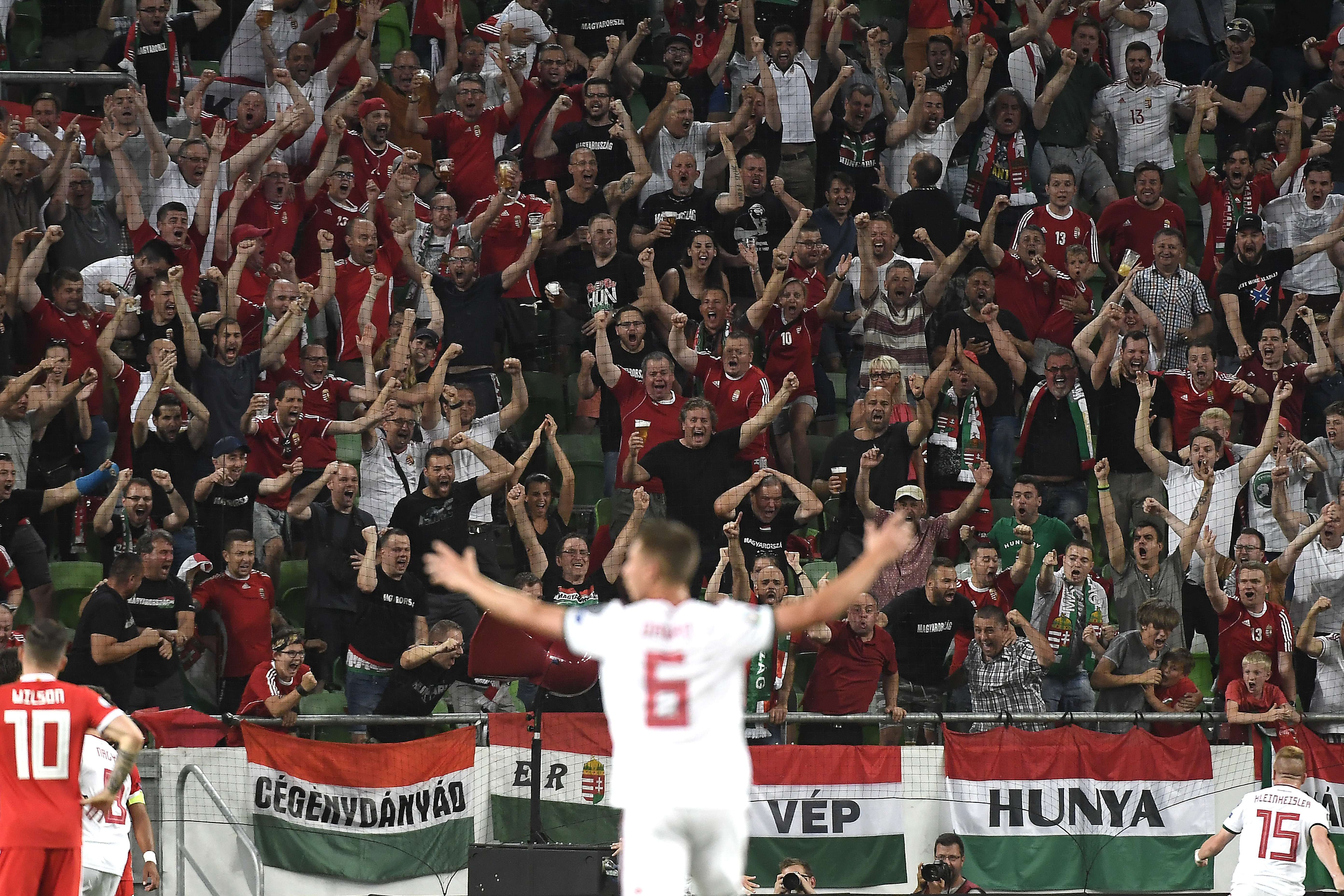 fanii echipei naționale de fotbal a Ungariei