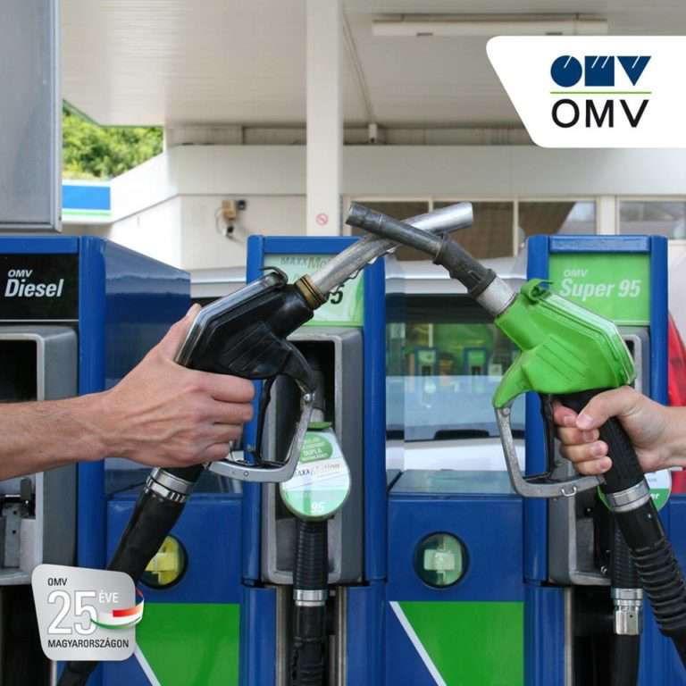 Hungary OMV self-service petrol