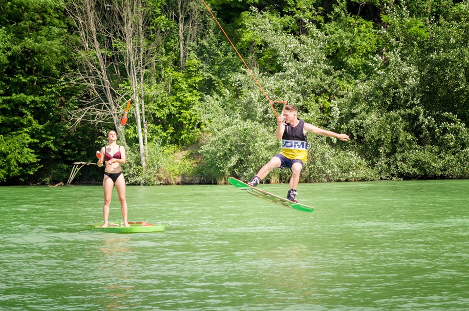 Hungary lake Budapest summer