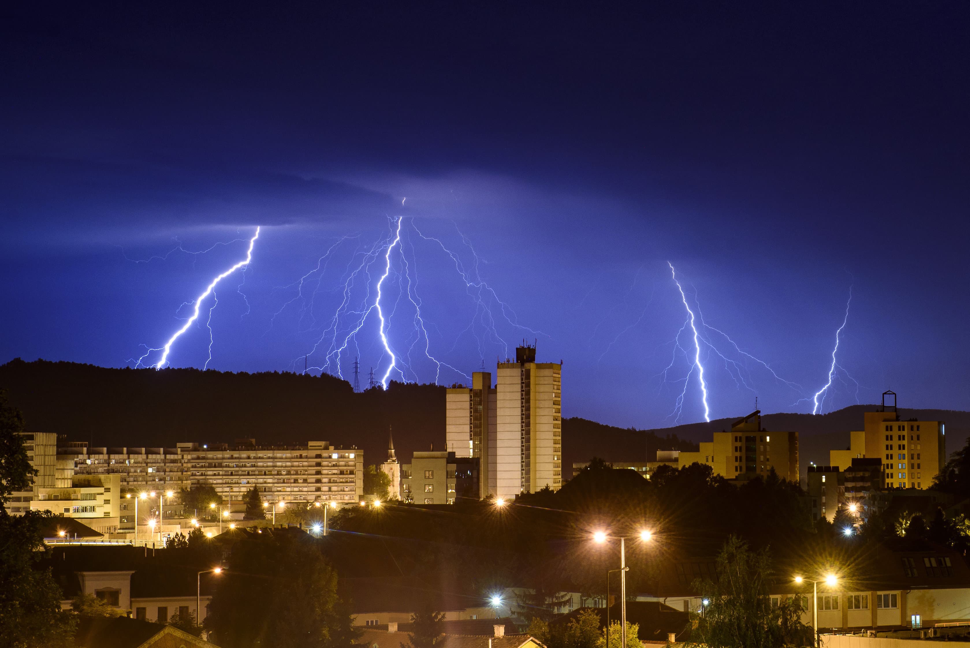 Storm in Hungary