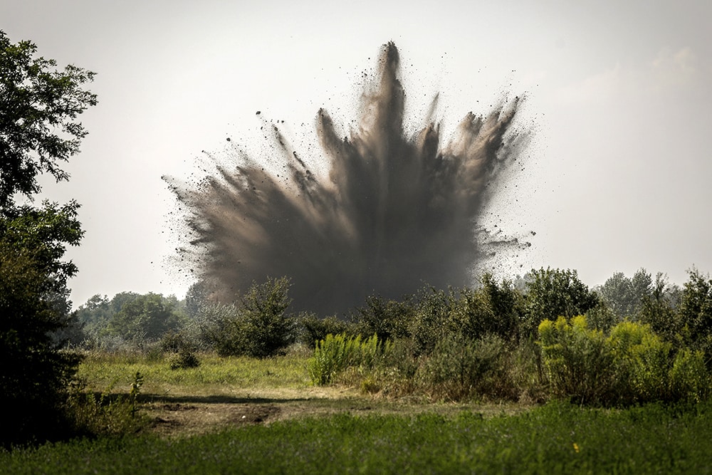 匈牙利二战炸弹爆炸