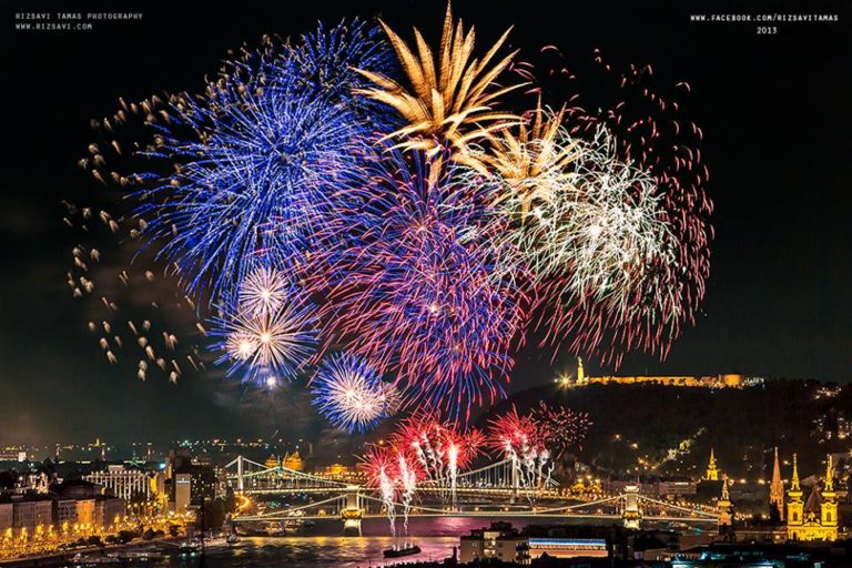 fireworks budapest