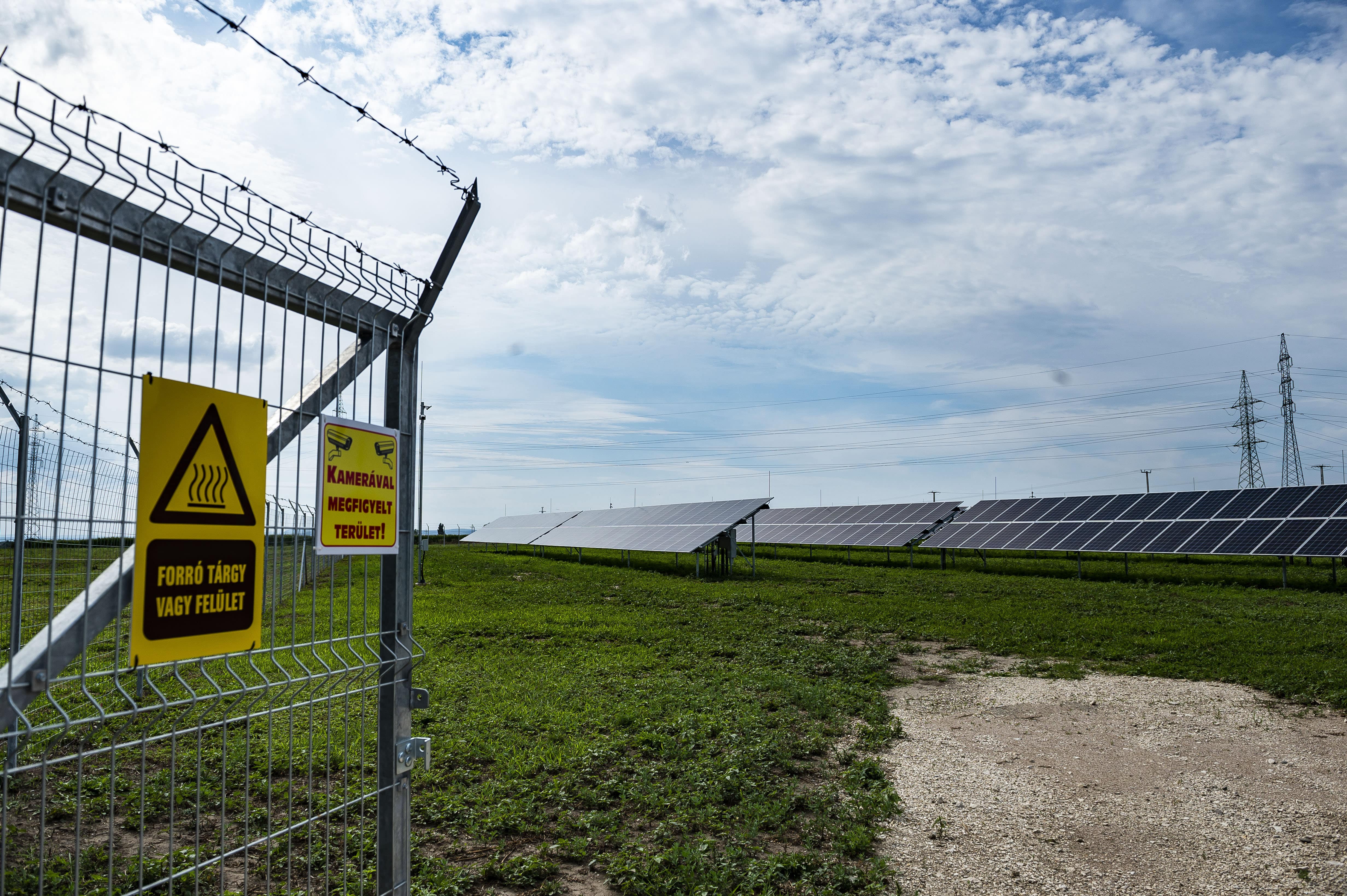 solární panelový park obnovitelné energie