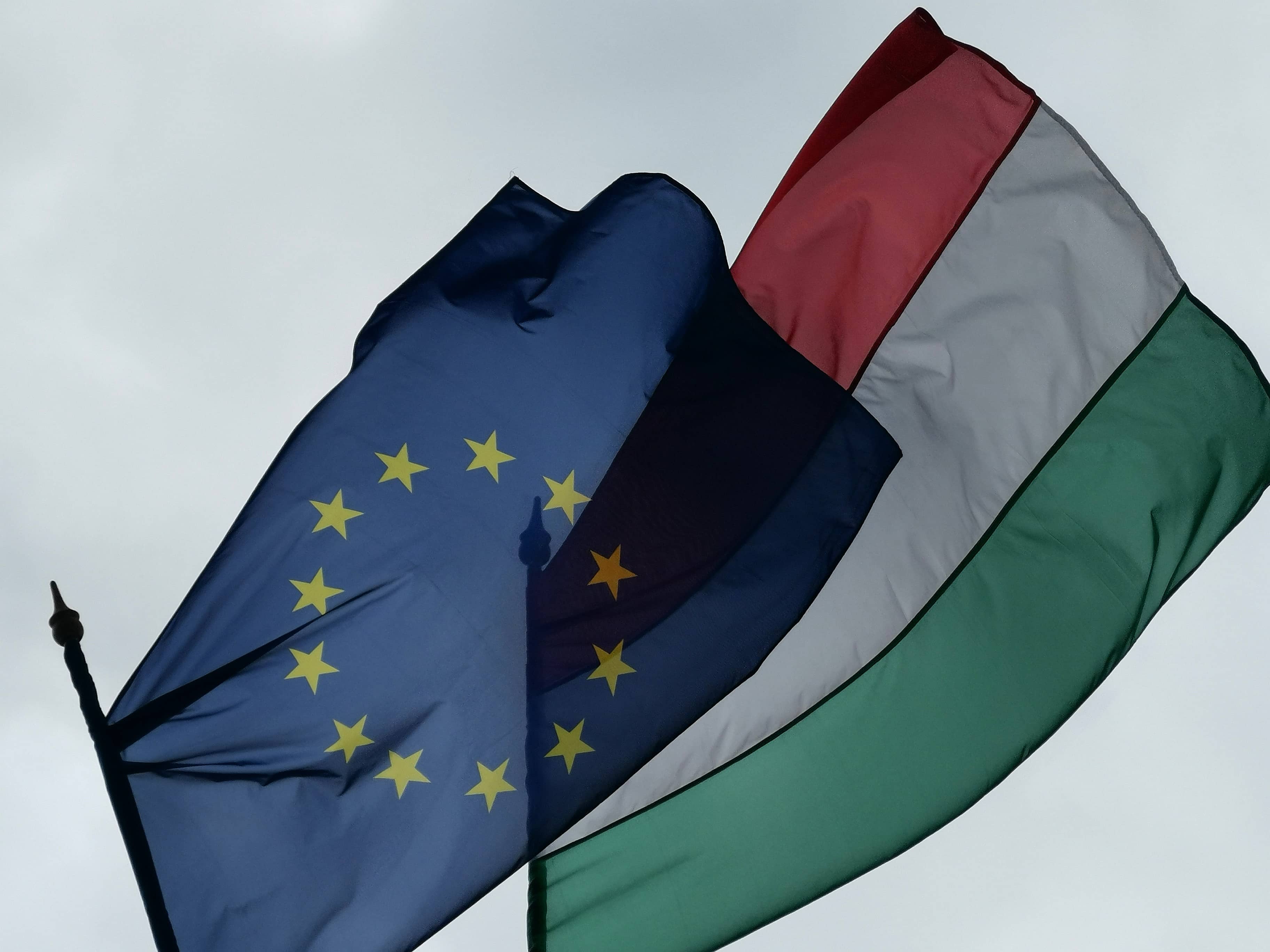علم الاتحاد الأوروبي المجر