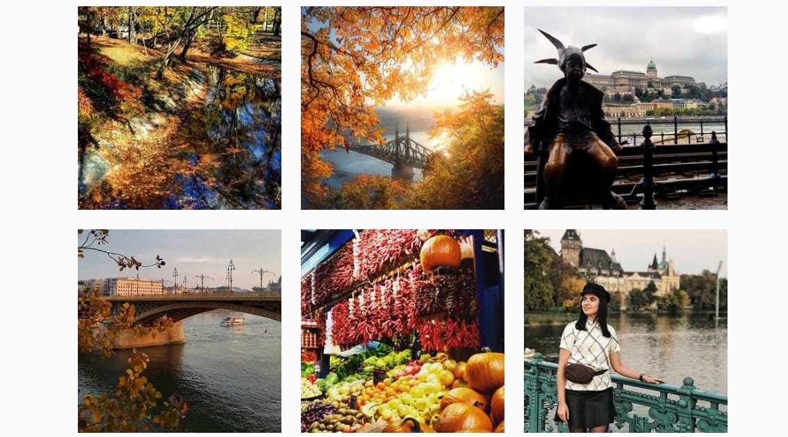 Autumn Budapest Instagram