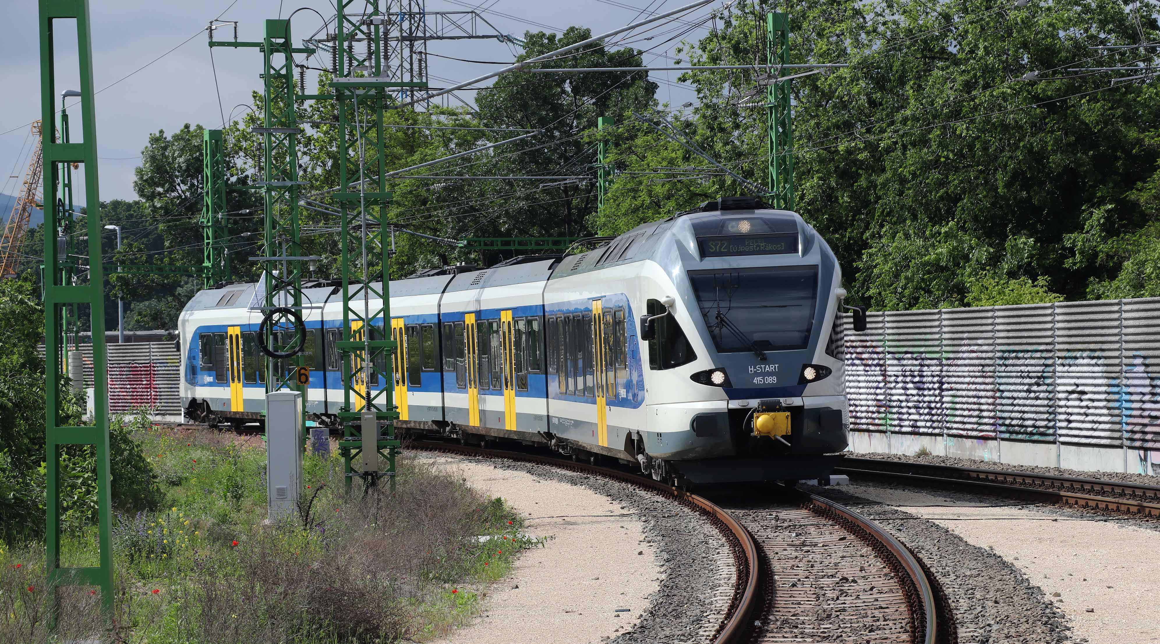 tren Hungría transporte viajes MÁV 2019
