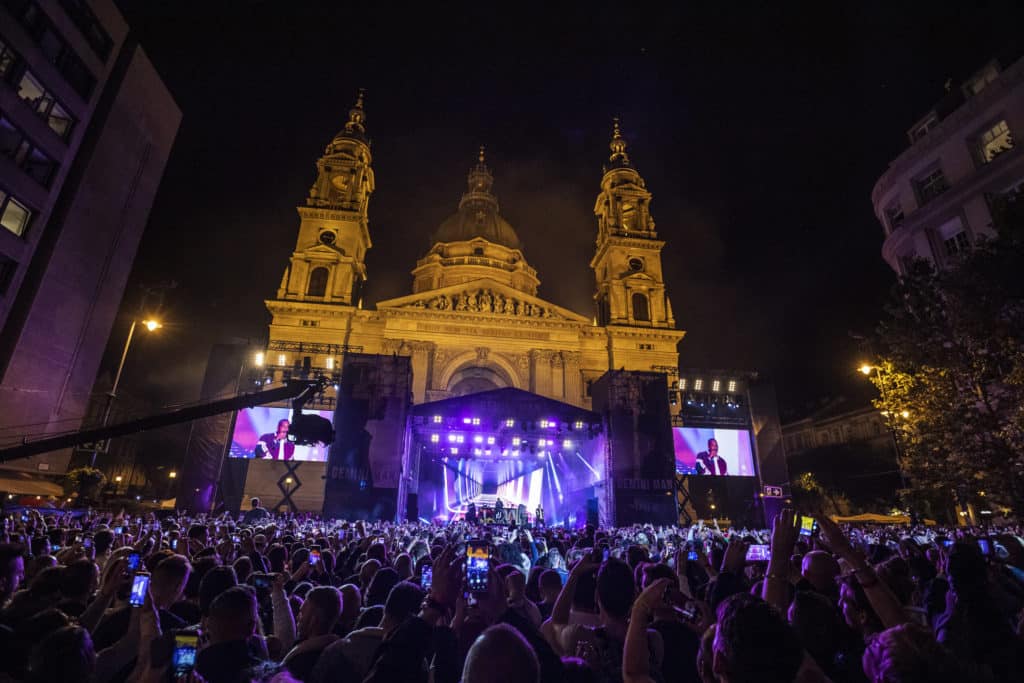 Will Smith koncert u Budimpešti