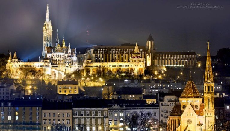 budapest by night