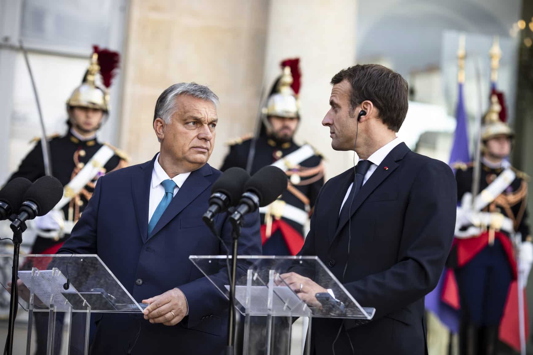 hungary france orbán macron