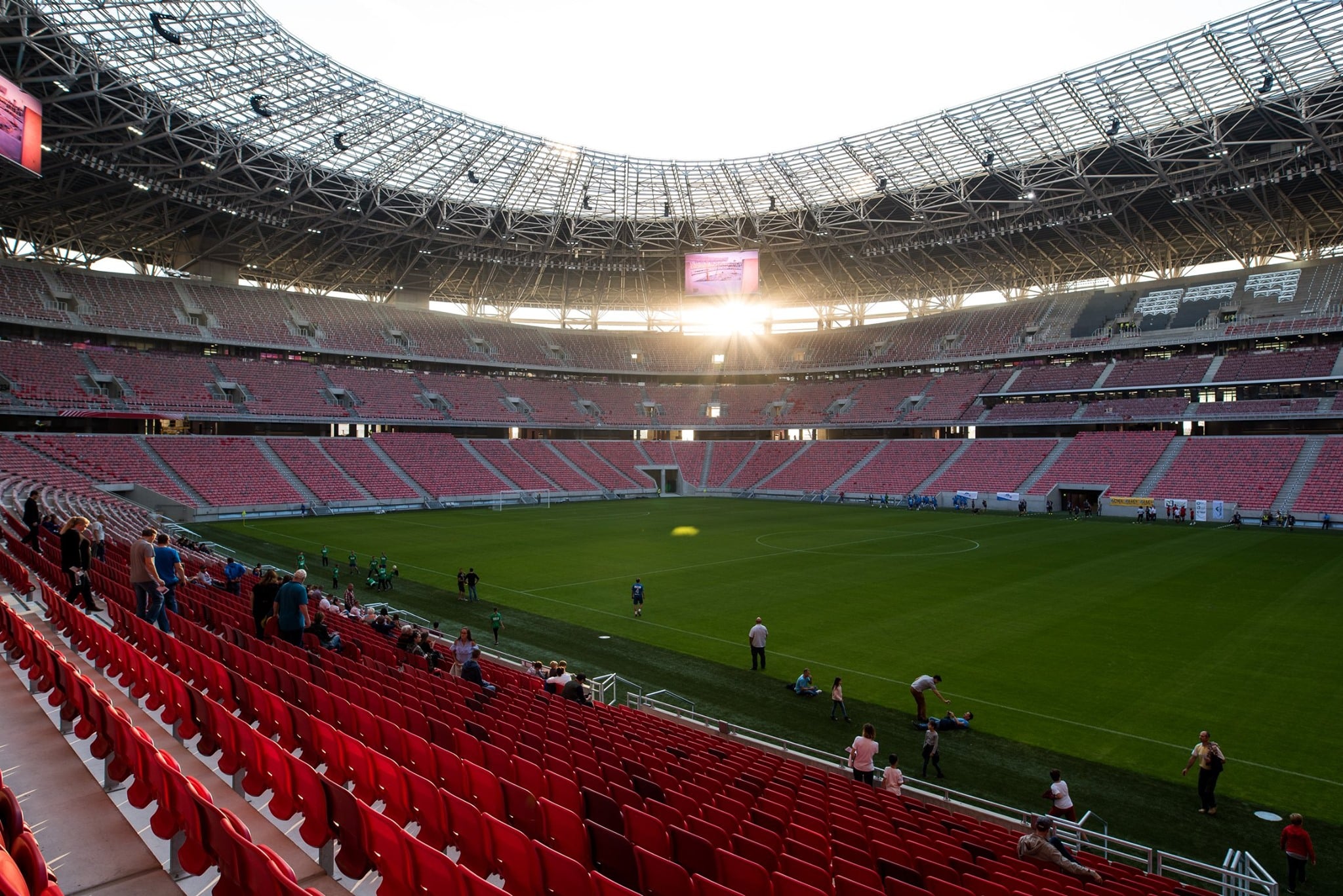 ملعب puskás aréna stadion بودابست المجر