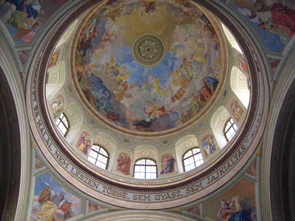 Eger, basilica, view, interior, building