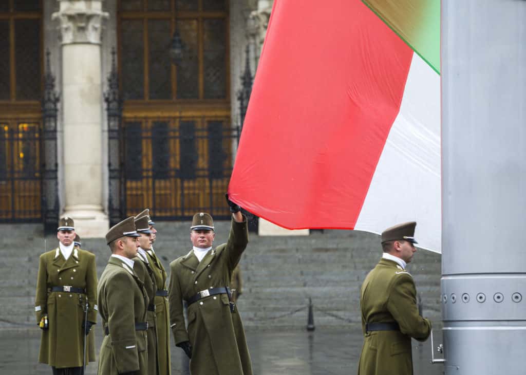 Hungarian flag at half-mast to mark crushing of 1956 uprising - November 4 2019