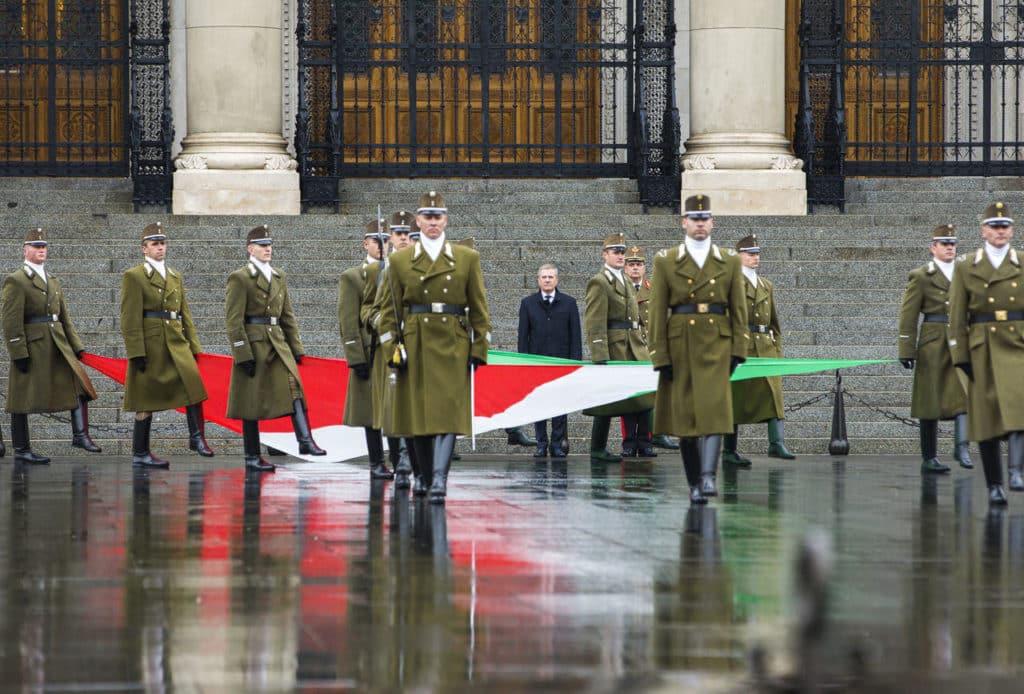 Hungarian flag at half-mast to mark crushing of 1956 uprising - November 4 2019