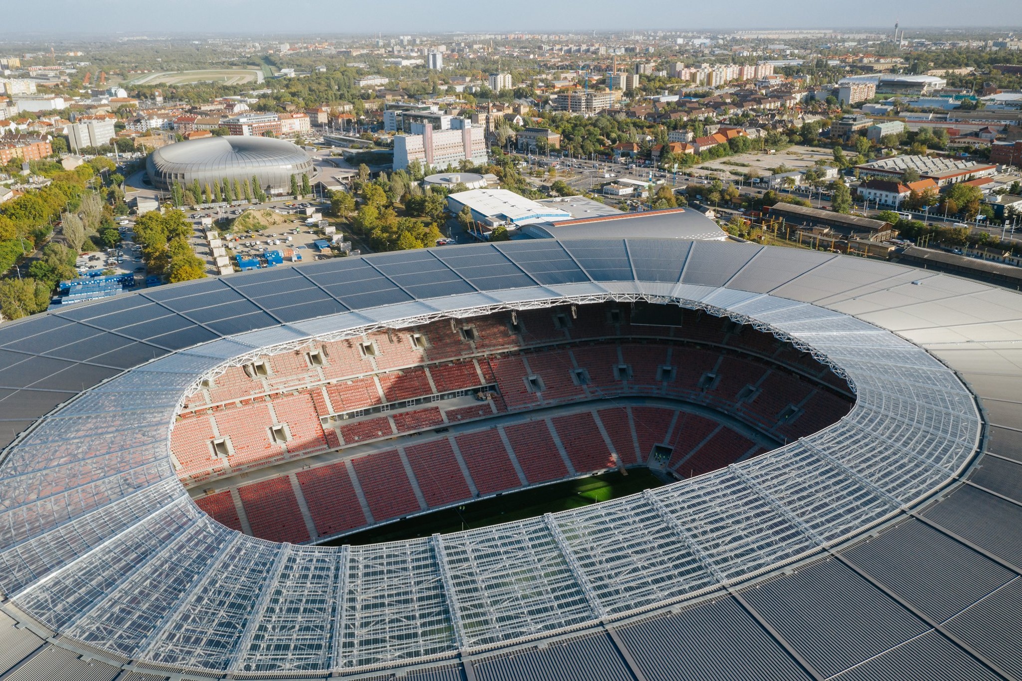 Puskás Arena, roof, Budapest, Hungary