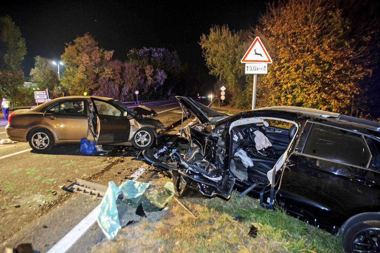 accident de mașini Ungaria