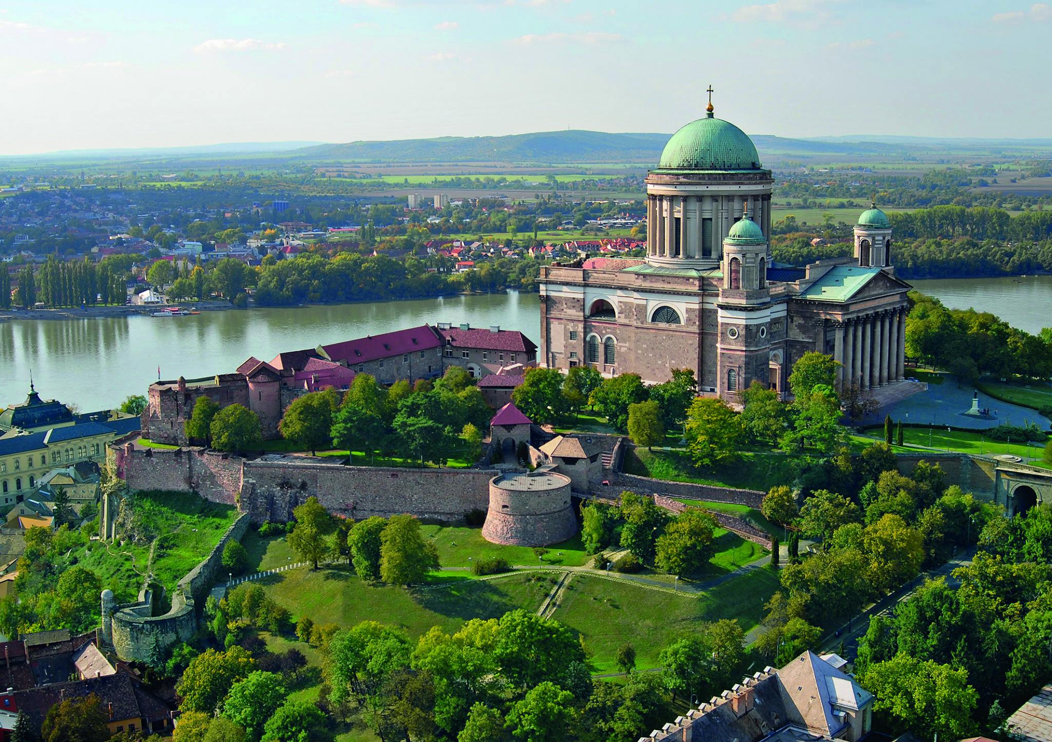 basílicas, Esztergom, Hungría, religión, edificios