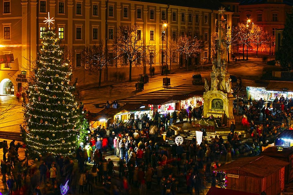 Pécs adventní vánoční trh