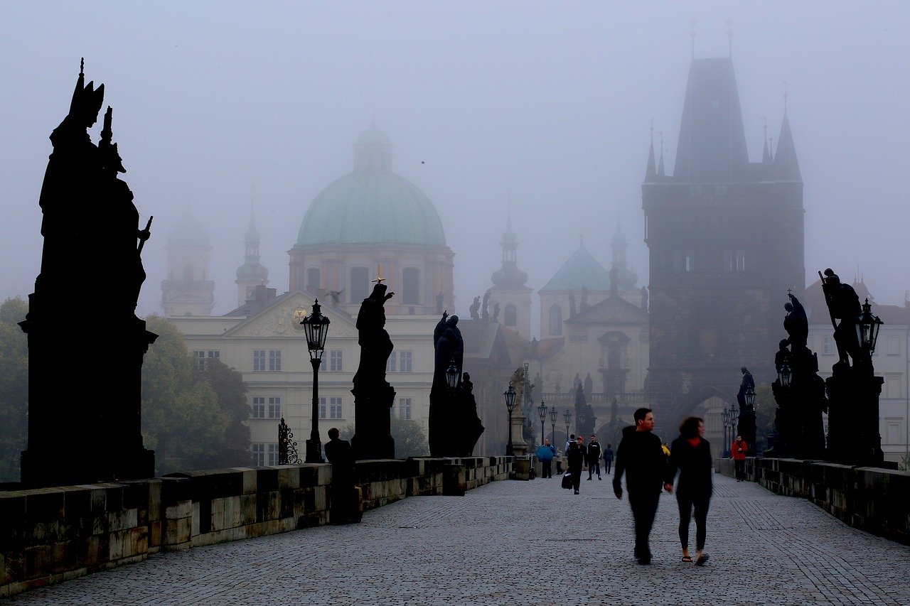 Прага-утром