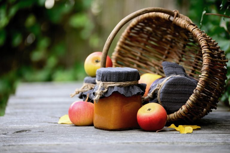 Shopping Basket Packaging Free Fruit Marmalade Jam