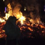 busójárás bonfire