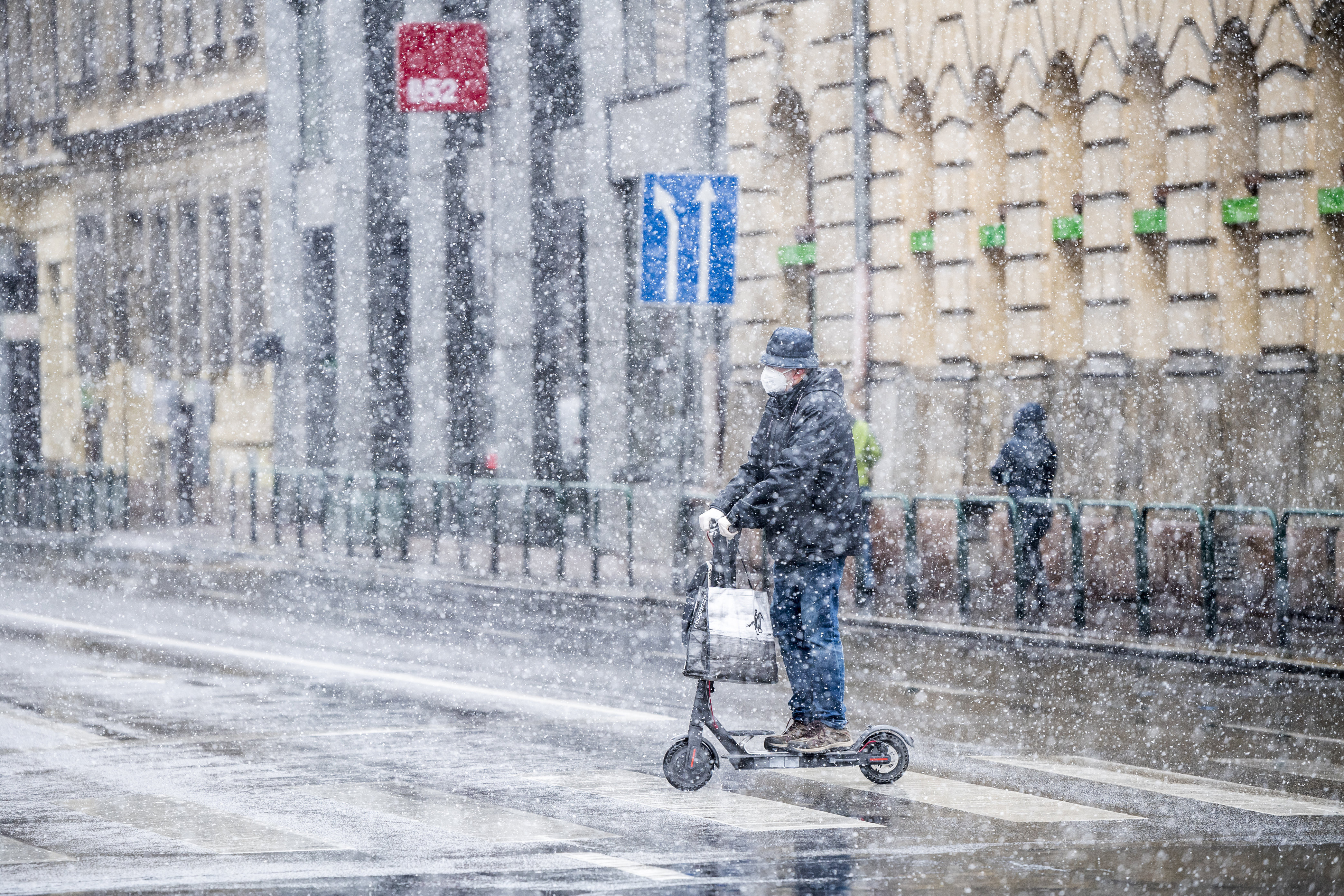 Snow Budapest