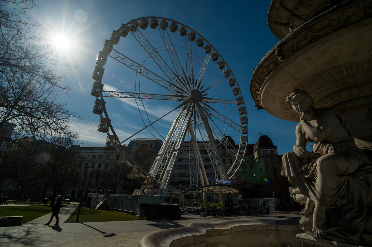 Erzsébet-square-Budapest-city-center