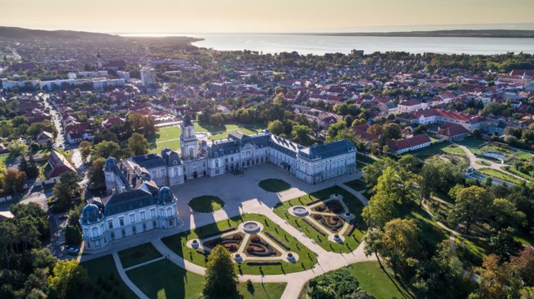 Festetics Castle, Keszthely, Hungary, castle, building