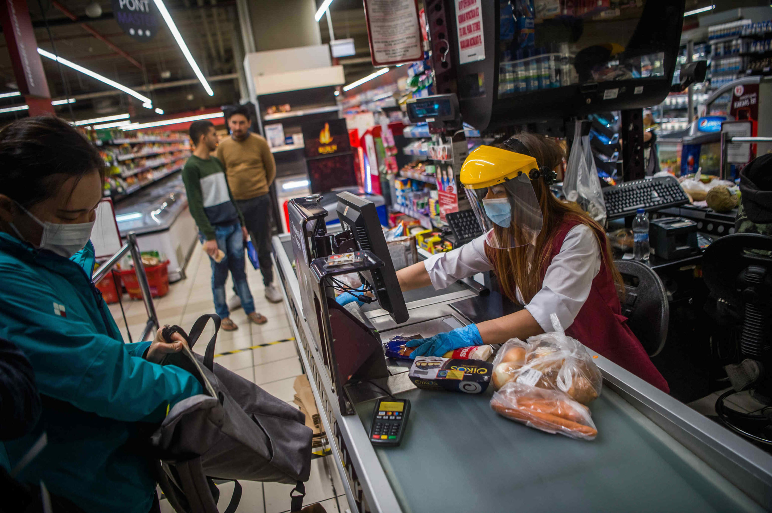 coronavirus grocery store