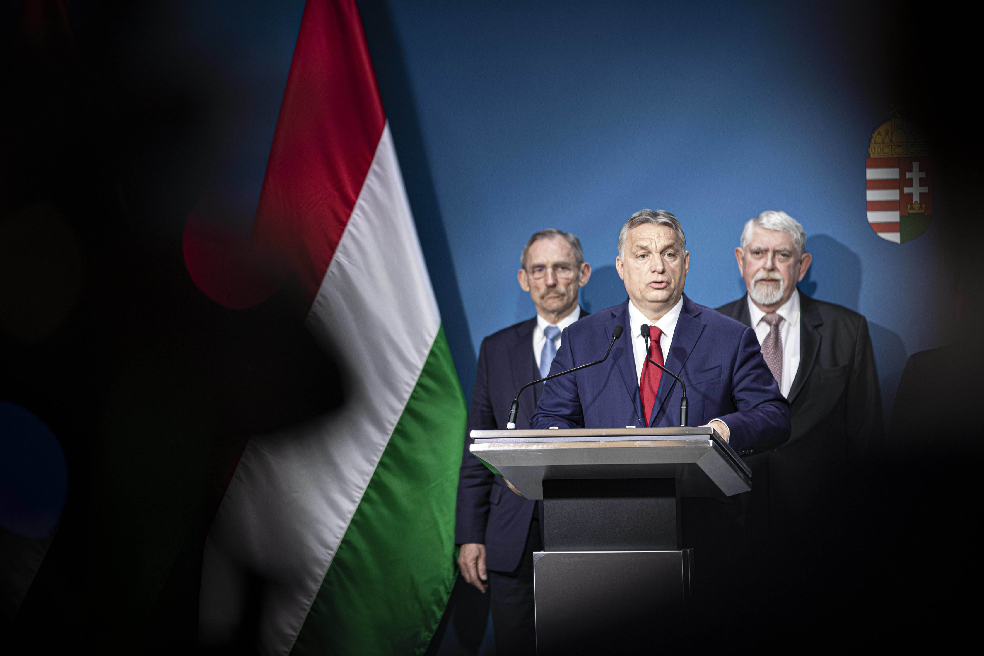 конференция по коронавирусу Орбана