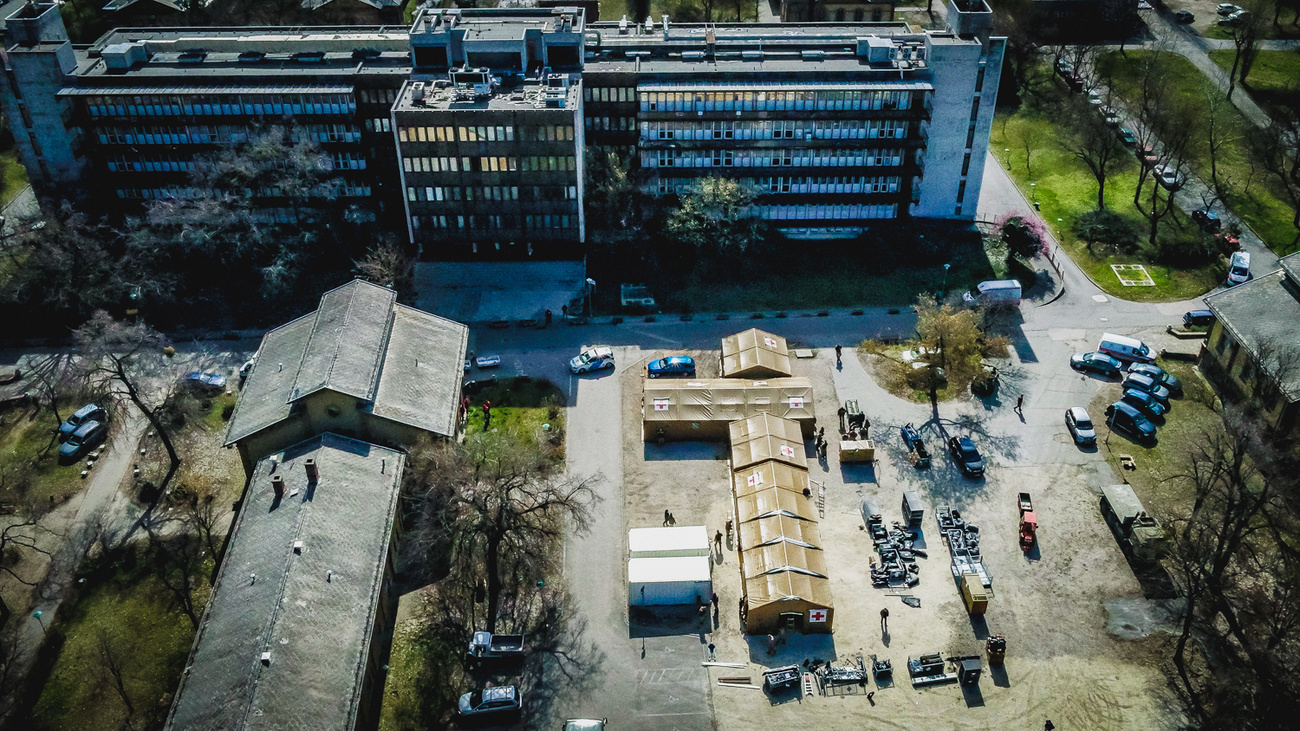 szent lászló ospedale tenda esercito ungherese