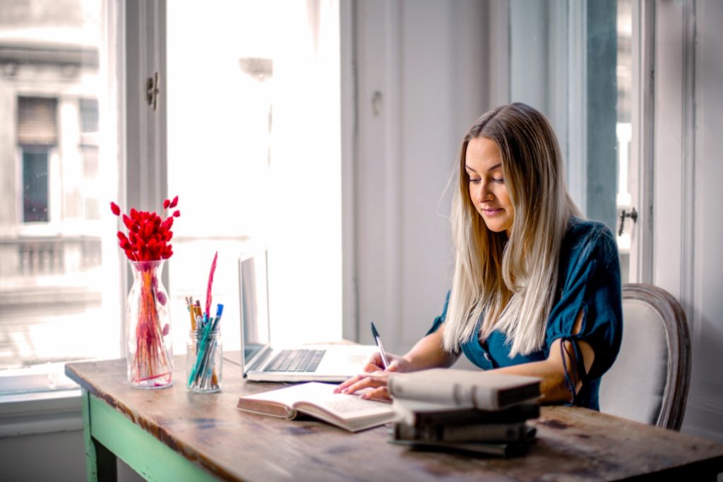 woman, home, relax, homeoffice budapest