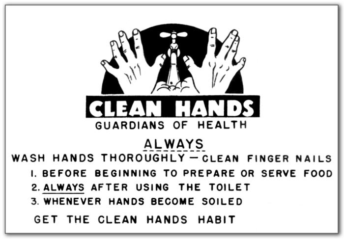 Handwashing poster