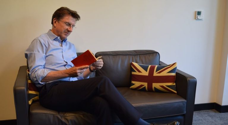 Iain Lindsay British Ambassador of Hungary Reading