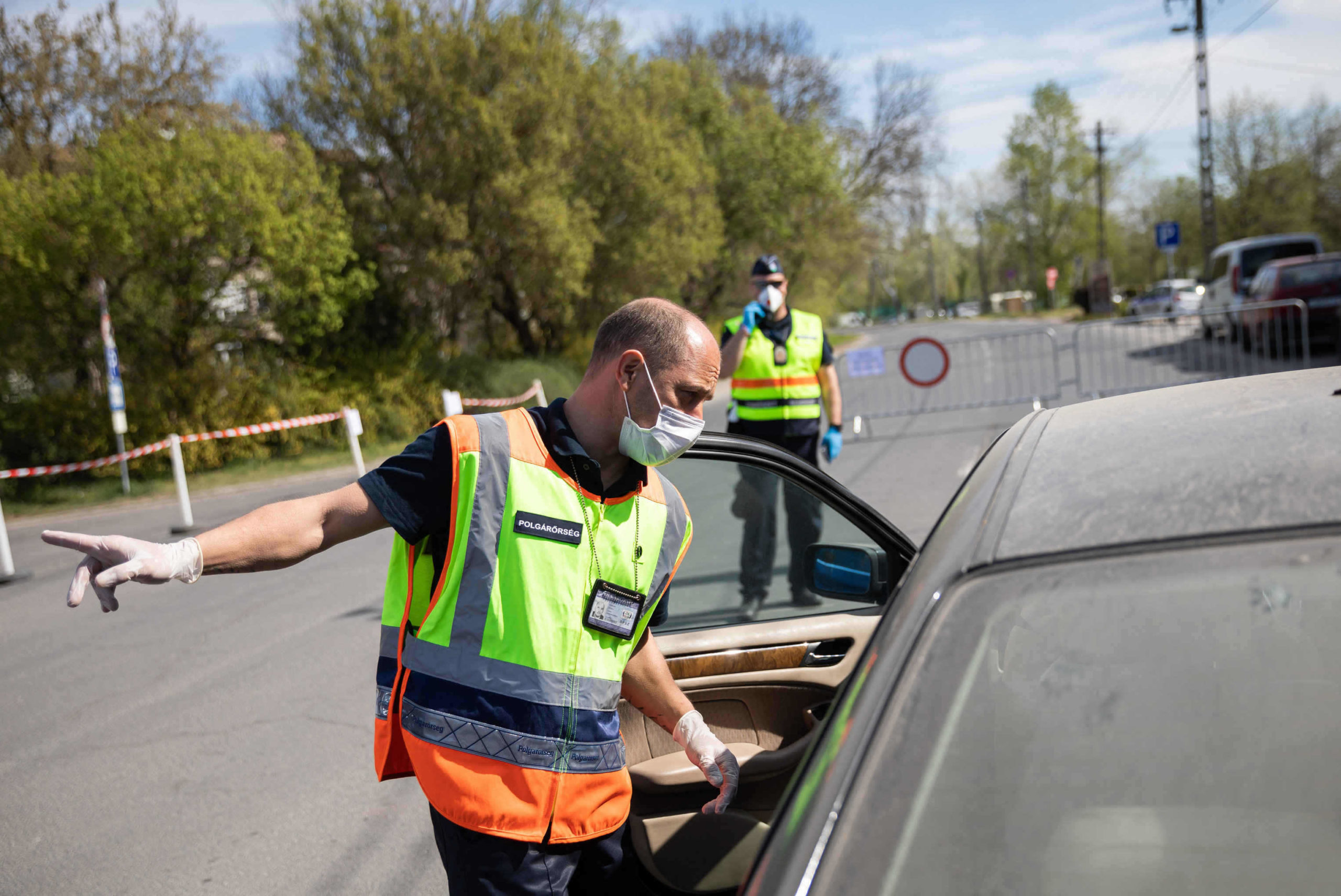 coronavirus police check