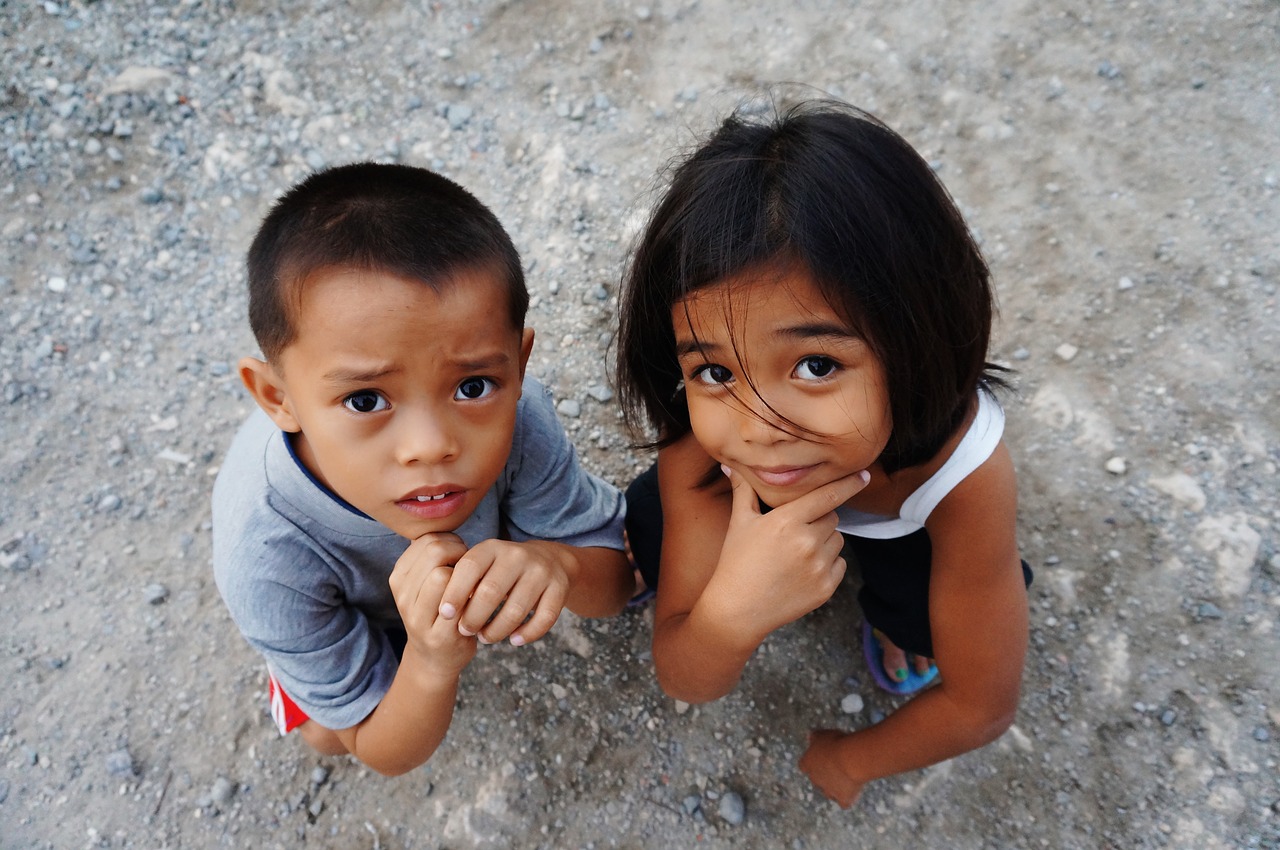 Philippinen Kinder Asien