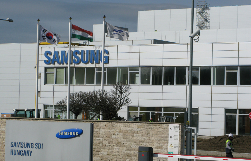 Завод Samsung в Венгрии, завод в гёде