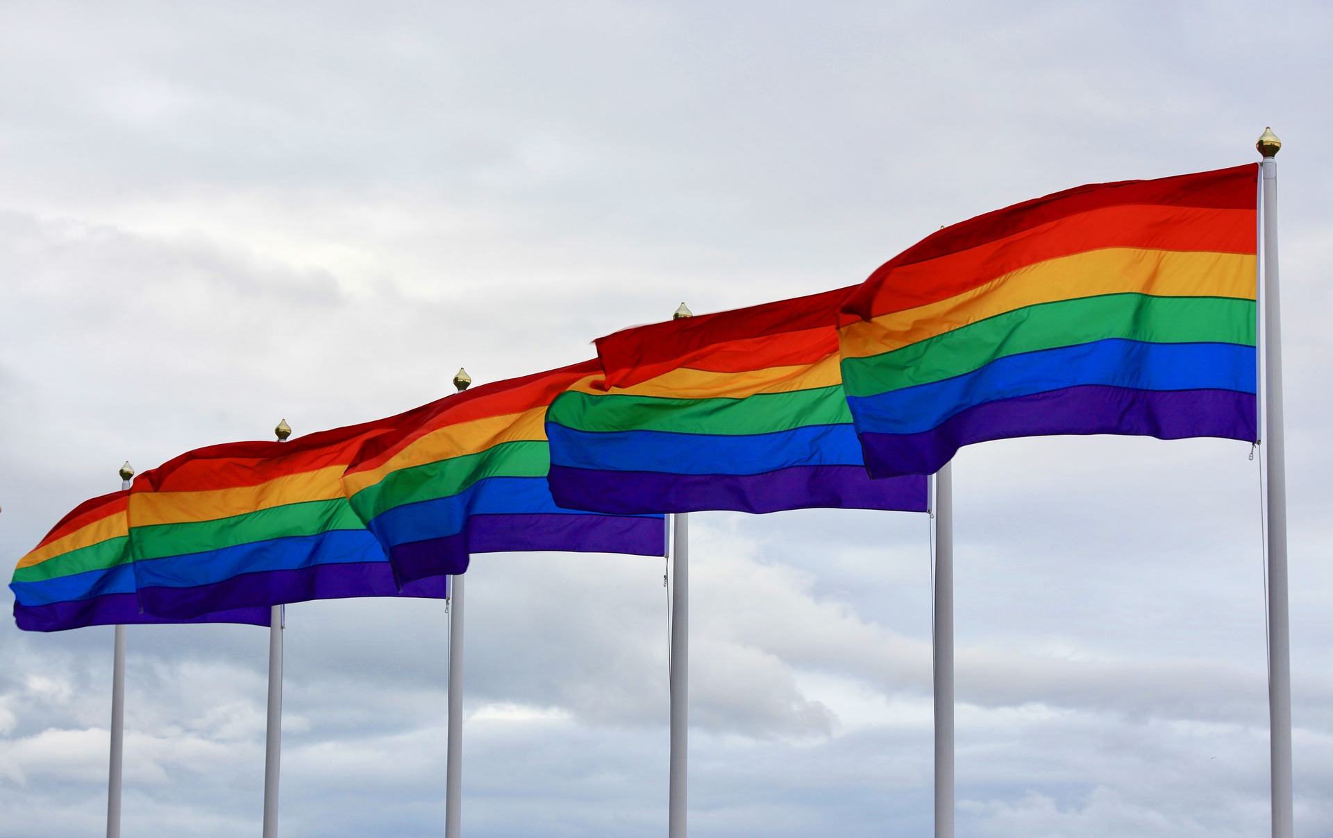 Pride Rainbow Szivárvány 旗幟 Zászló