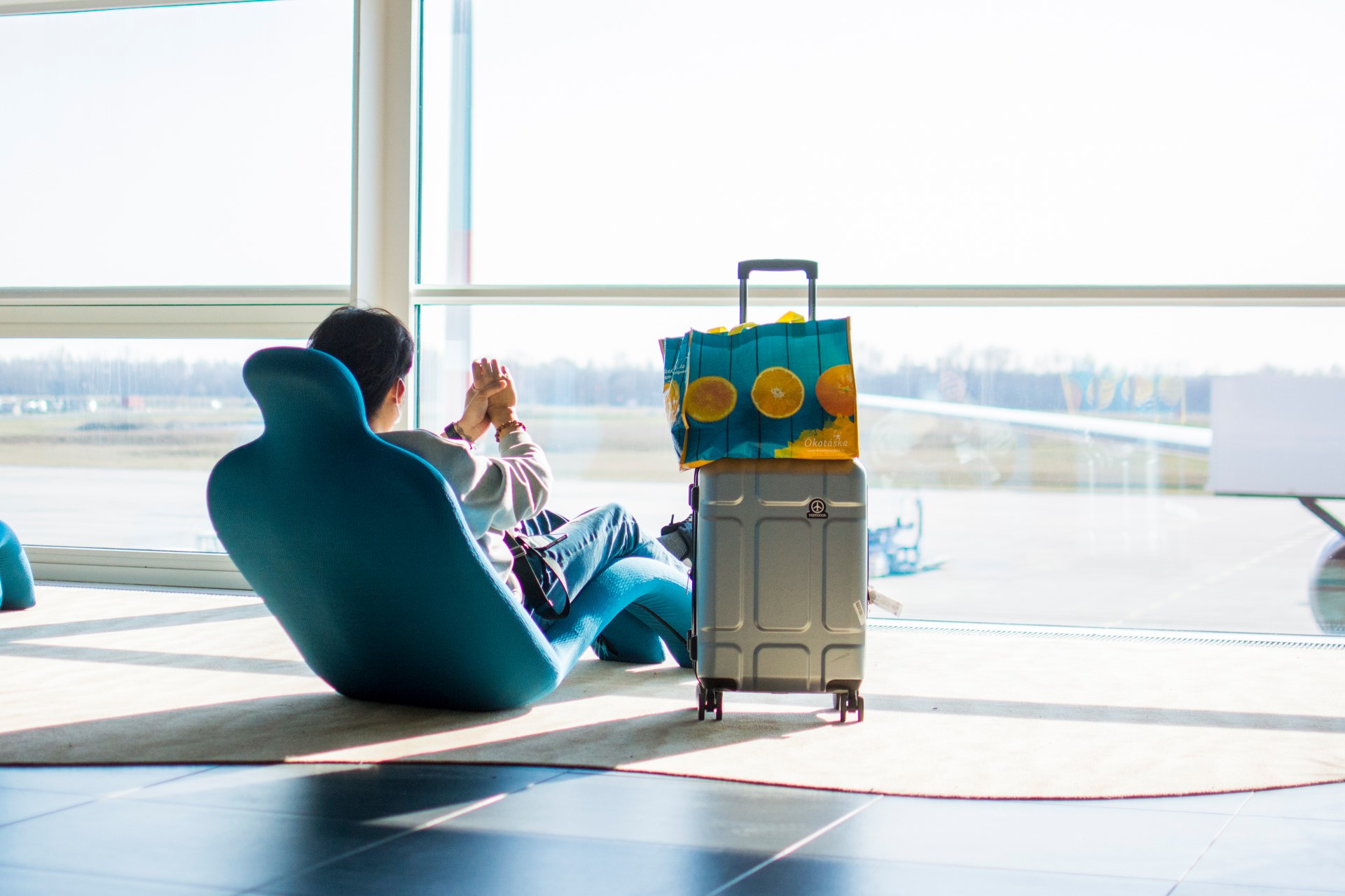 budapest airport traveller