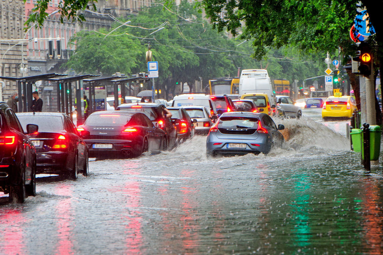 storm in hungary