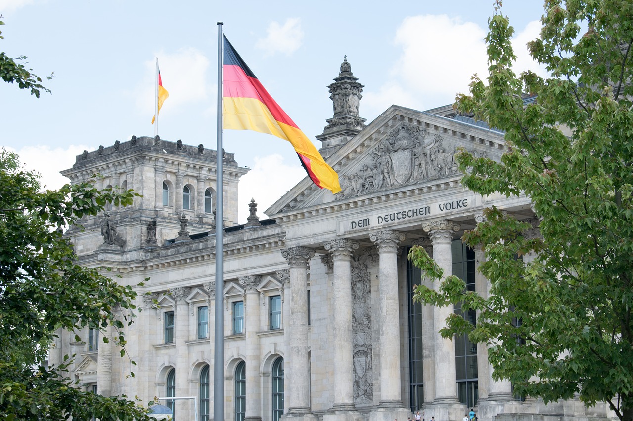 deutschland-flagge berlin