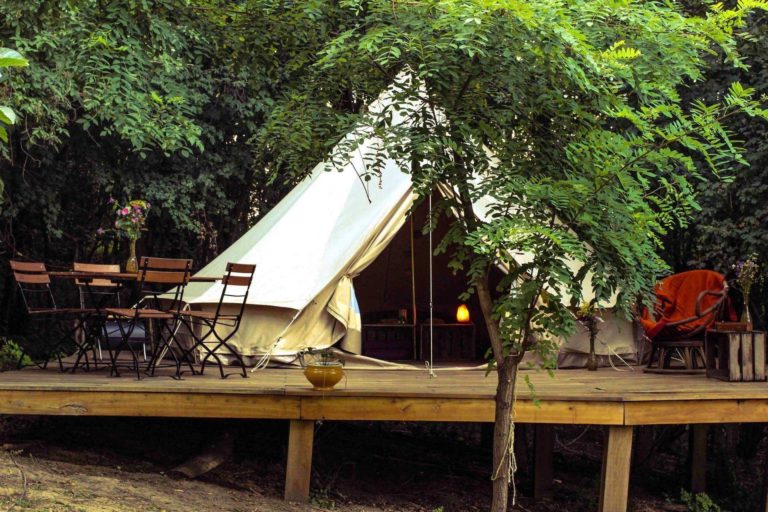 Hunza Ecolounge Glamping Sátor Tent Kívülről Outside